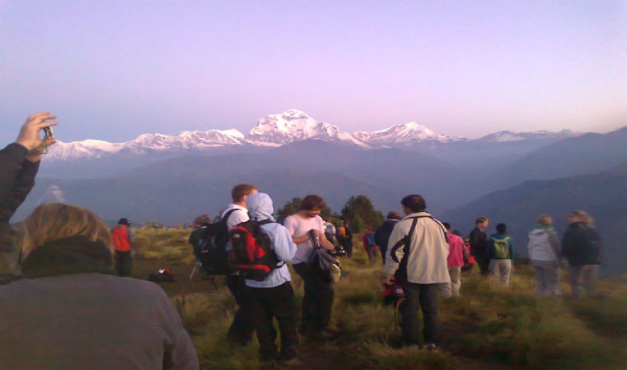 Annapurna View from  Ghorepani Poonhill